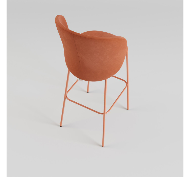 Стул барный Lilo Exclusive Terracotta Velvet5